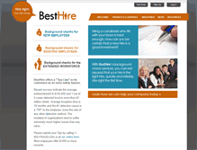 Tablet Screenshot of besthire.com